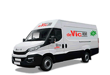Verhuur De Vic - Camionette met laadruimte van 12-16cbm