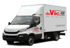 Verhuur De Vic - Camionette met laadruimte van 18-23cbm